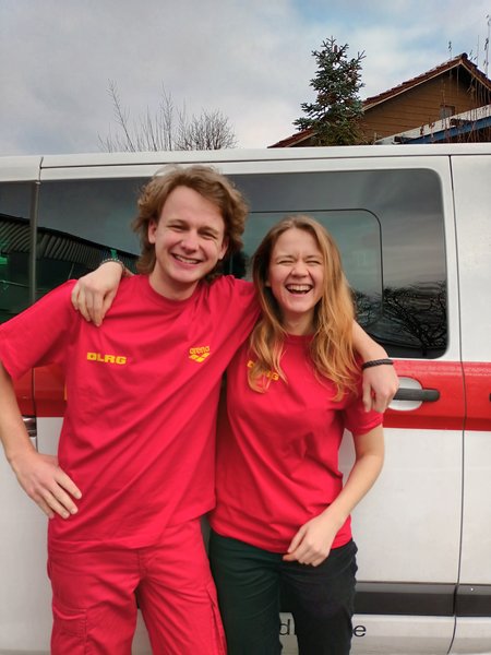 Ressortleitung FLiB: Olena Manzhura und Niklas Krüger
